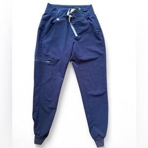 FIGS Zamora  jogger scrub pants. EUC! Size XXS in navy.